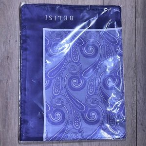 Passion Paisley Silk Pocket Square or Handkerchief by Belisi